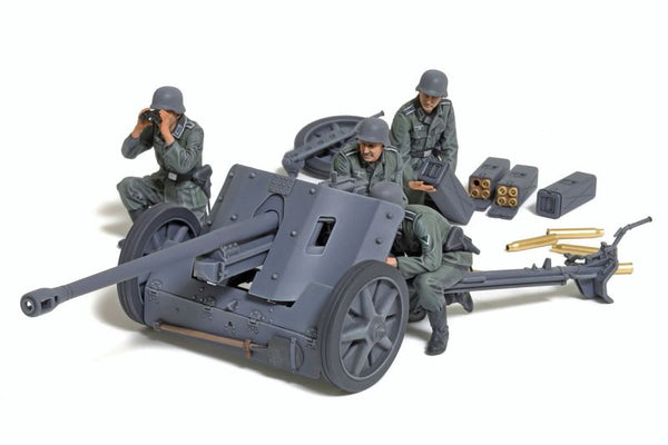 Tamiya 1/35 German Anti-Tank Gun Pak38 Scale Model