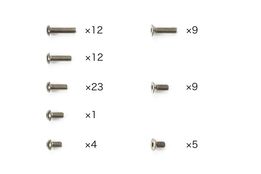 Tamiya RC TC-01 Titanium Screw Set