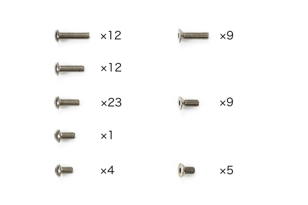 Tamiya RC TC-01 Titanium Screw Set