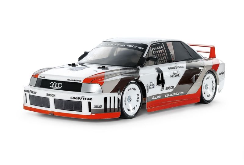 Tamiya 1/10 R/C Audi 90 Quattro Racing (Painted Body) (TT-02)