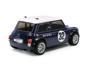Tamiya RC Mini Cooper Racing, Blue Painted Body, MB-01
