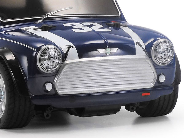 Tamiya RC Mini Cooper Racing, Blue Painted Body, MB-01