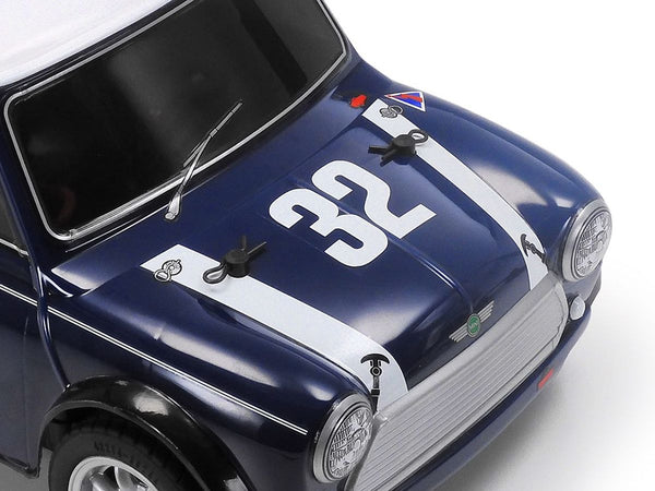 Tamiya RC Mini Cooper Racing, Blue Painted Body, MB-01