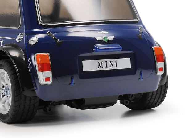 Tamiya RC Mini Cooper Racing, Blue Painted Body, MB-01