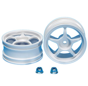 Tamiya RC One-Piece Spoke Wheels, 1/10 (1 Pair)