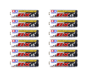 Tamiya Powerchamp RX AA Alkaline Batteries (12 Pack)