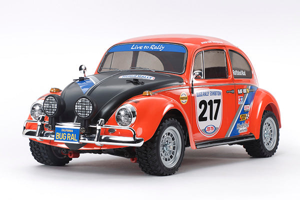 Tamiya 1/10 RC Volkswagen Beetle Rally, w/ MF-01X