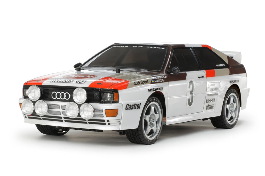 RC Audi Quattro A2 Rally Car Kit, TT-02 Chassis