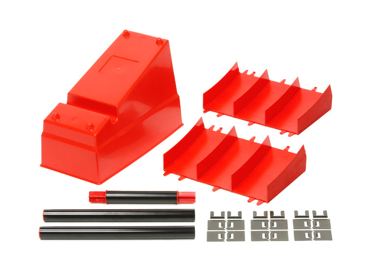 Tamiya MINI 4WD Bank Approach 20 Red, Japan Cup
