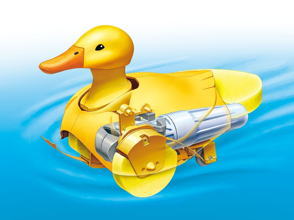 Tamiya Walking and Swimming Duck, Yellow