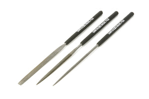 Tamiya Basic File Set, Smooth Double-Cut