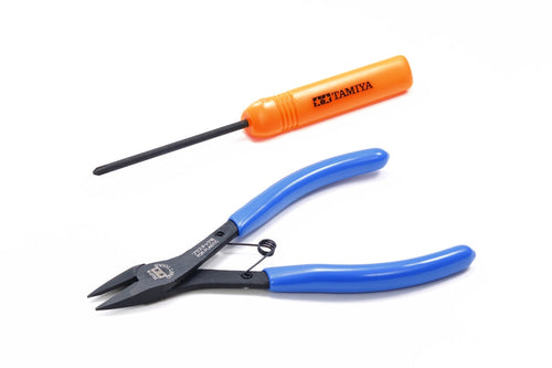 Tamiya Mini 4WD Tools (Side Cutters, (+) Screwdriver)