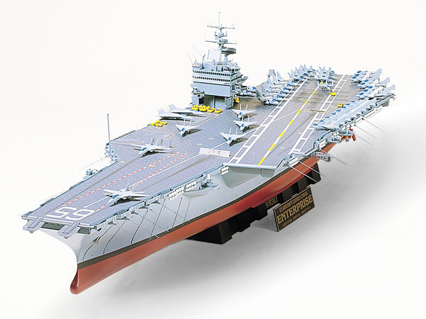 Tamiya 1/350 USS Enterprise Aircraft Carrier Plastic Model Kit