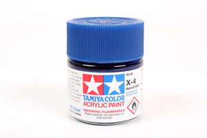 Tamiya Acrylic X-4 Blue, 23ml Bottle
