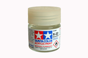 Tamiya Acrylic X-22 Clear 23 Ml Bottle