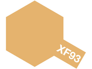 Tamiya Acrylic Mini XF-93 LT Brown Paint, 10ml Bottle