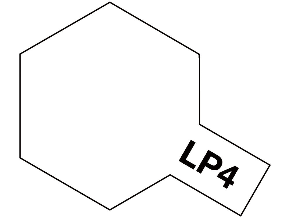 Tamiya Lacquer Paint LP-4 Flat White 10ml Bottle