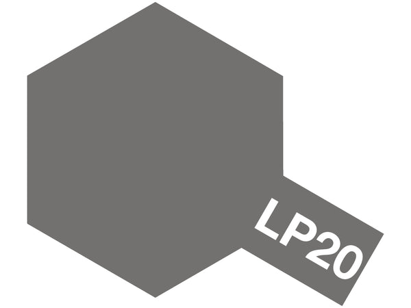 Tamiya Lacquer Paint LP-20 Light Gun Metal 10ml Bottle