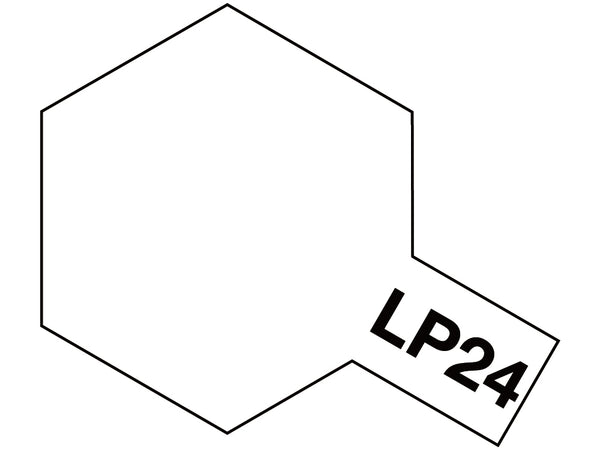 Tamiya Lacquer Paint LP-24 Semi Gloss Clear 10ml Bottle