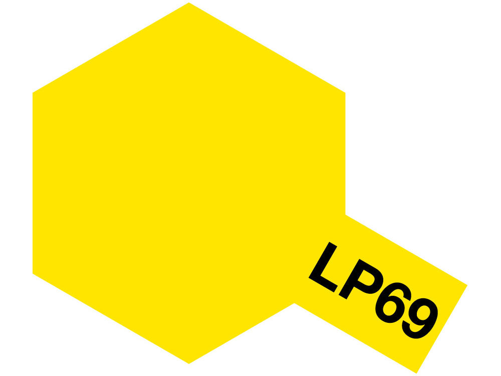 Tamiya Lacquer Paint LP-69 Clear Yellow 10ml Bottle