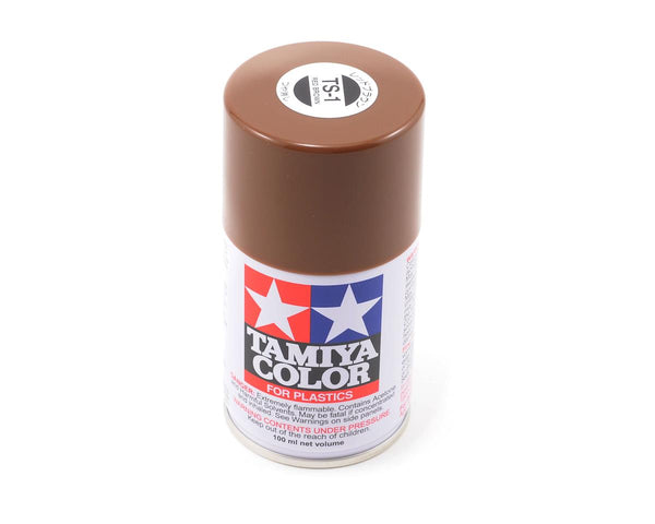 Tamiya 85001 TS-1 Red Brown Lacquer Spray Paint 100ml