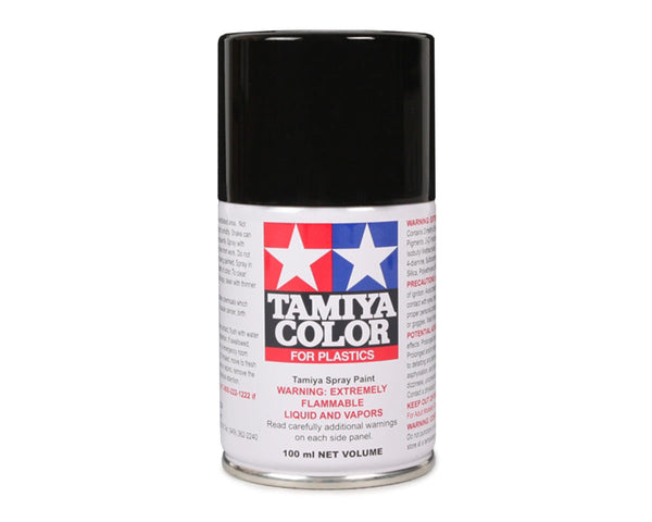 Tamiya 85014 TS-14 Black Lacquer Spray Paint 100ml