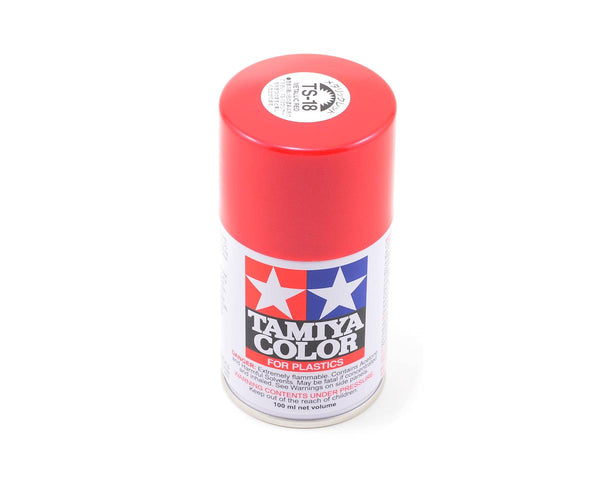 Tamiya 85018 TS-18 Metallic Red Lacquer Spray Paint 100ml