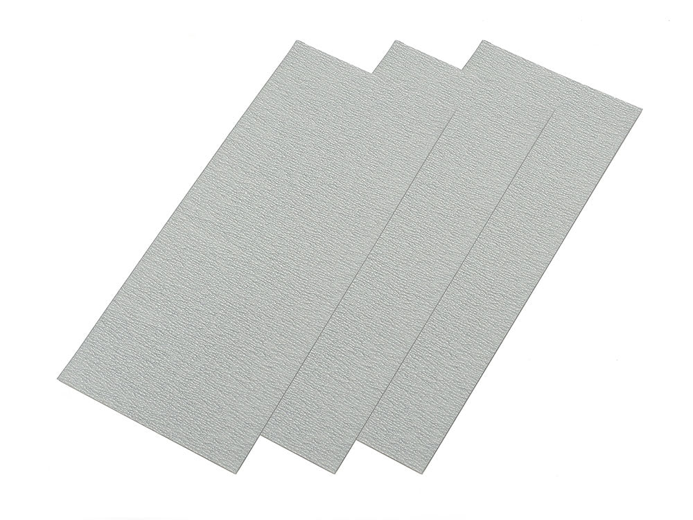 Tamiya Finishing Abrasives P600, 3 Sheets