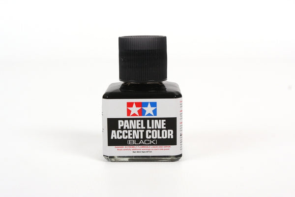 Tamiya Panel Line Accent Color, Black