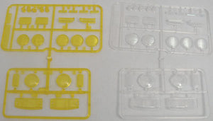 Tamiya P Parts, Clear Lens Parts for Bruiser and Hilux Toyota Cab