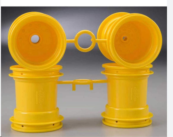 Tamiya RC Wheel Bag: 58070/63 (4pcs), Yellow