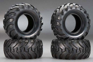 Tamiya Tire Set, for Blackfoot and Bruiser (4pcs)