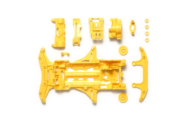 Tamiya JR Reinforced Chassis Set, VS Chassis (Yellow)