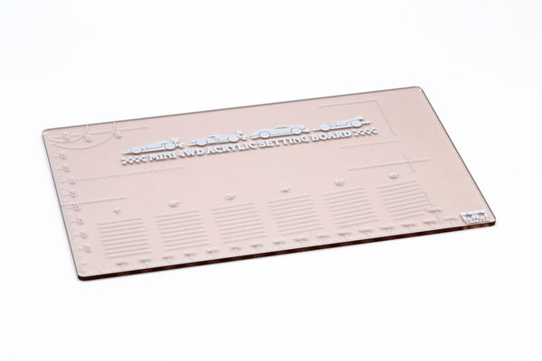Tamiya Mini 4WD Acrylic Setting Board (Smoke)
