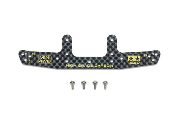Tamiya JR HG Rear Bumper Plate, Carbon 1.5mm