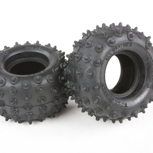 Tamiya RC Buggy Rear Tires (2)