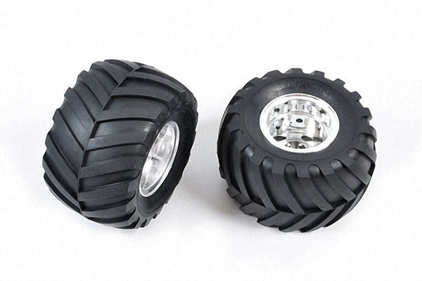 Tamiya RC Rear Tire / Wheel: 58242 (L&R, 1pc each)