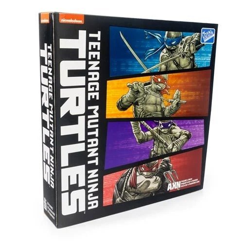 ToyShnip Teenage Mutant Ninja Turtles BST AXN Turtles IDW Comic Black and White 5-Inch Action Figure 4-Pack - SDCC 2023