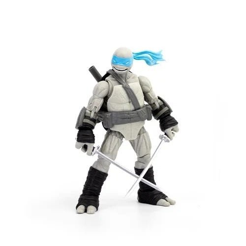 ToyShnip Teenage Mutant Ninja Turtles BST AXN Turtles IDW Comic Black and White 5-Inch Action Figure 4-Pack - SDCC 2023