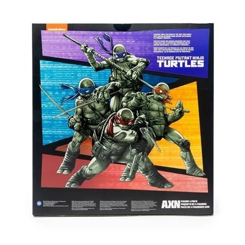 ToyShnip Teenage Mutant Ninja Turtles BST AXN Turtles IDW Comic Black and White 5-Inch Action Figure 4-Pack - SDCC 2023
