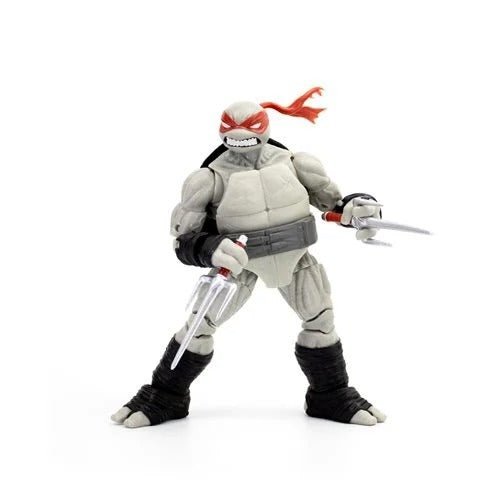 ToyShnip Teenage Mutant Ninja Turtles BST AXN Turtles IDW Comic Black and White 5-Inch Action Figure 4-Pack - SDCC 2023