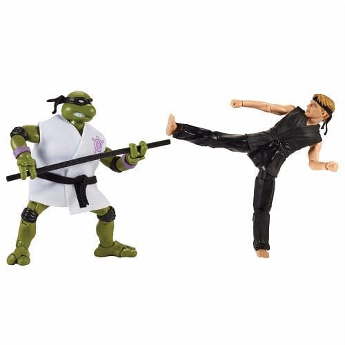 ToyShnip Teenage Mutant Ninja Turtles X Cobra Kai - Donatello Vs. Johnny Lawrence 2-Pack Action Figures — Action & Toy