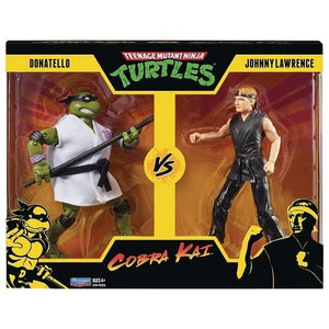 ToyShnip Teenage Mutant Ninja Turtles X Cobra Kai - Donatello Vs. Johnny Lawrence 2-Pack Action Figures — Action & Toy