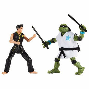 ToyShnip Teenage Mutant Ninja Turtles X Cobra Kai - Leonardo Vs. Miguel Diaz 2-Pack Action Figures — Action & Toy Figures