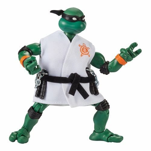 ToyShnip Teenage Mutant Ninja Turtles X Cobra Kai - Michelangelo vs. Daniel LaRusso 2-Pack Action Figures — Action & Toy