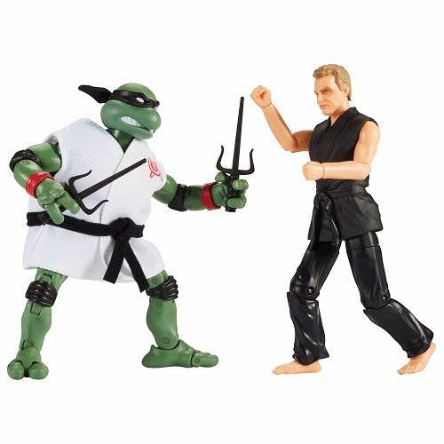 ToyShnip Teenage Mutant Ninja Turtles X Cobra Kai - Raphael Vs. John Kreese 2-Pack Action Figures — Action & Toy Figures