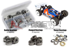 RCScrewZ TEK016B Metal Shielded Bearing Kit For Tekno Kit (#TKR8300)