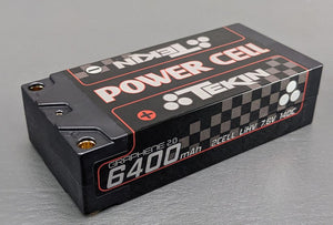 Tekin 2S HV 7.6V 6400mAh 140C Shorty 5mm Bullets