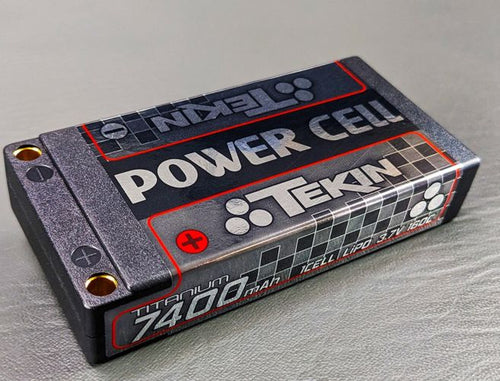 Tekin 1S 7400mAh 160C 5mm Bullets Titanium LiPo