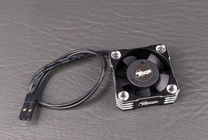 Tekin Fan 30x30x10 HiFlow Black/ Silver, 2pin 180mm